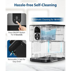 Self-Dispensing Nugget Ice Maker