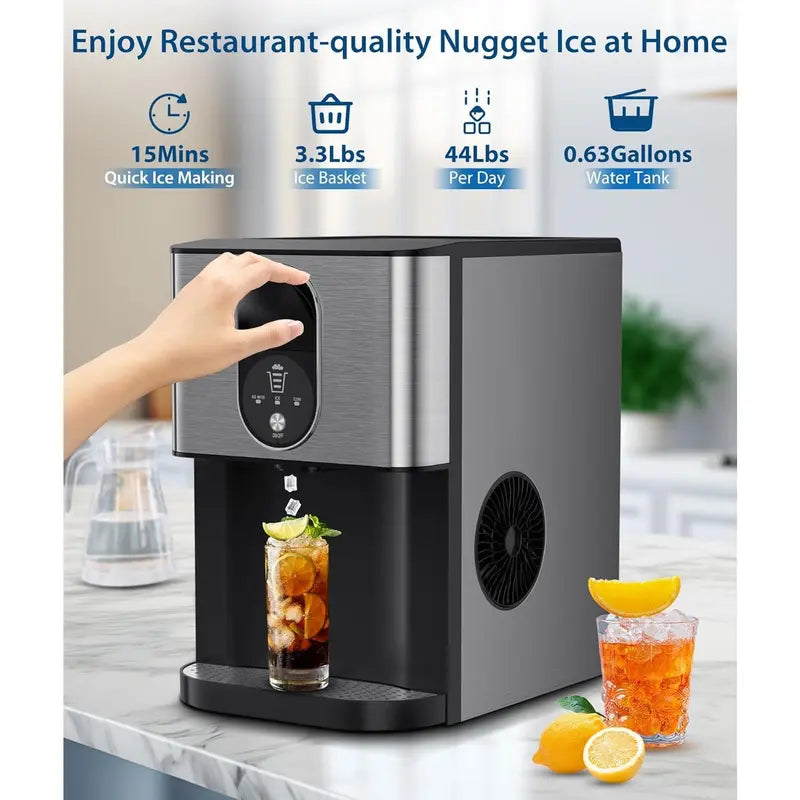 Self-Dispensing Nugget Ice Maker