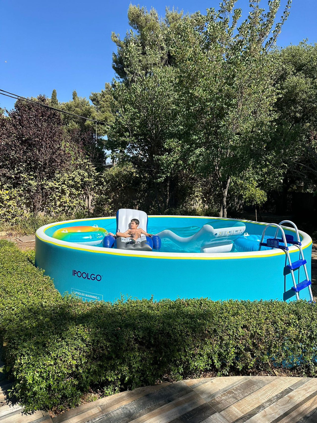 IPOOLGO Inflatable Swimming Pool Hot Sale with Pump & Repair Kit | Free Shipping