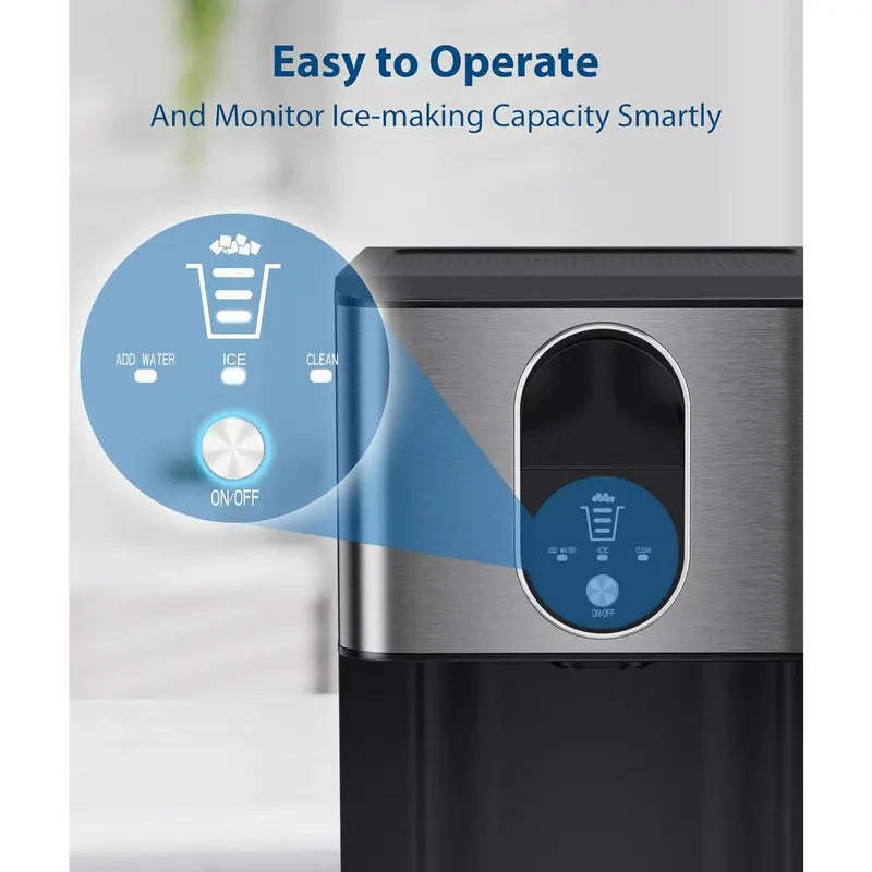 Self-Dispensing Nugget Ice Maker
