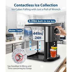 Self-Dispensing Nugget Ice Maker